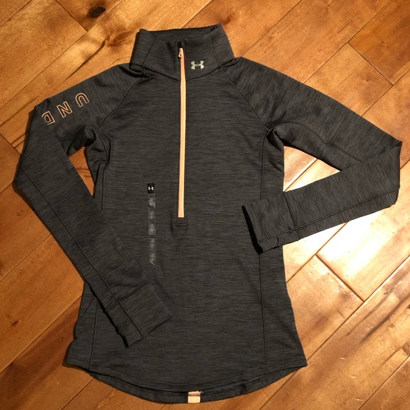 Under Armour Tops - Under Amour Cold Gear Half Zip Pullover Top